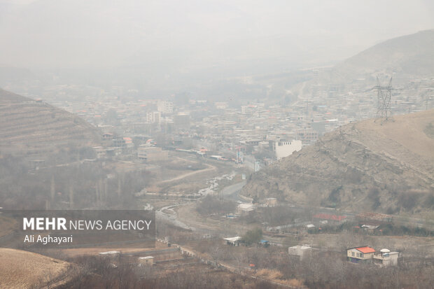 کیفیت هوای مهاباد در وضعیت خطرناک قرار دارد