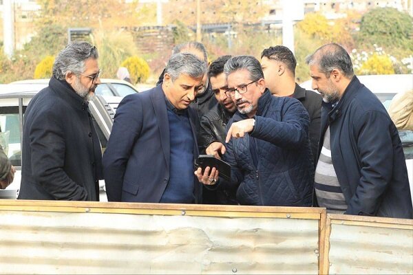 جمع آوری آبهای سطحی در خیابان مولوی تهران