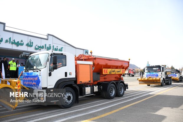 رزمایش طرح ترافیکی زمستان ۱۴۰۳ در بیرجند