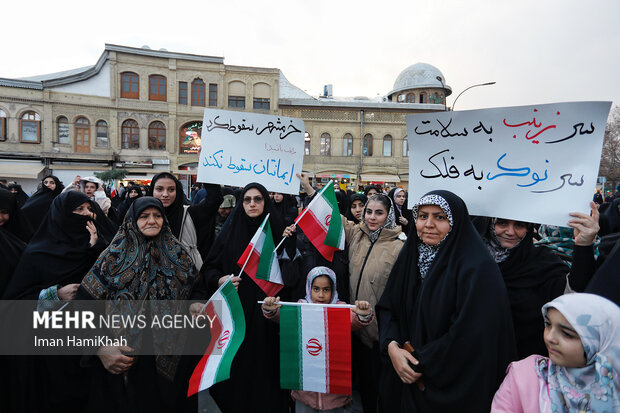 مطالبه مردمی وعده صادق ۳ در همدان