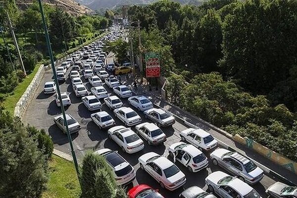 بسته شدن مسیر جنوب به شمال جاده چالوس از ساعت 15 امروز