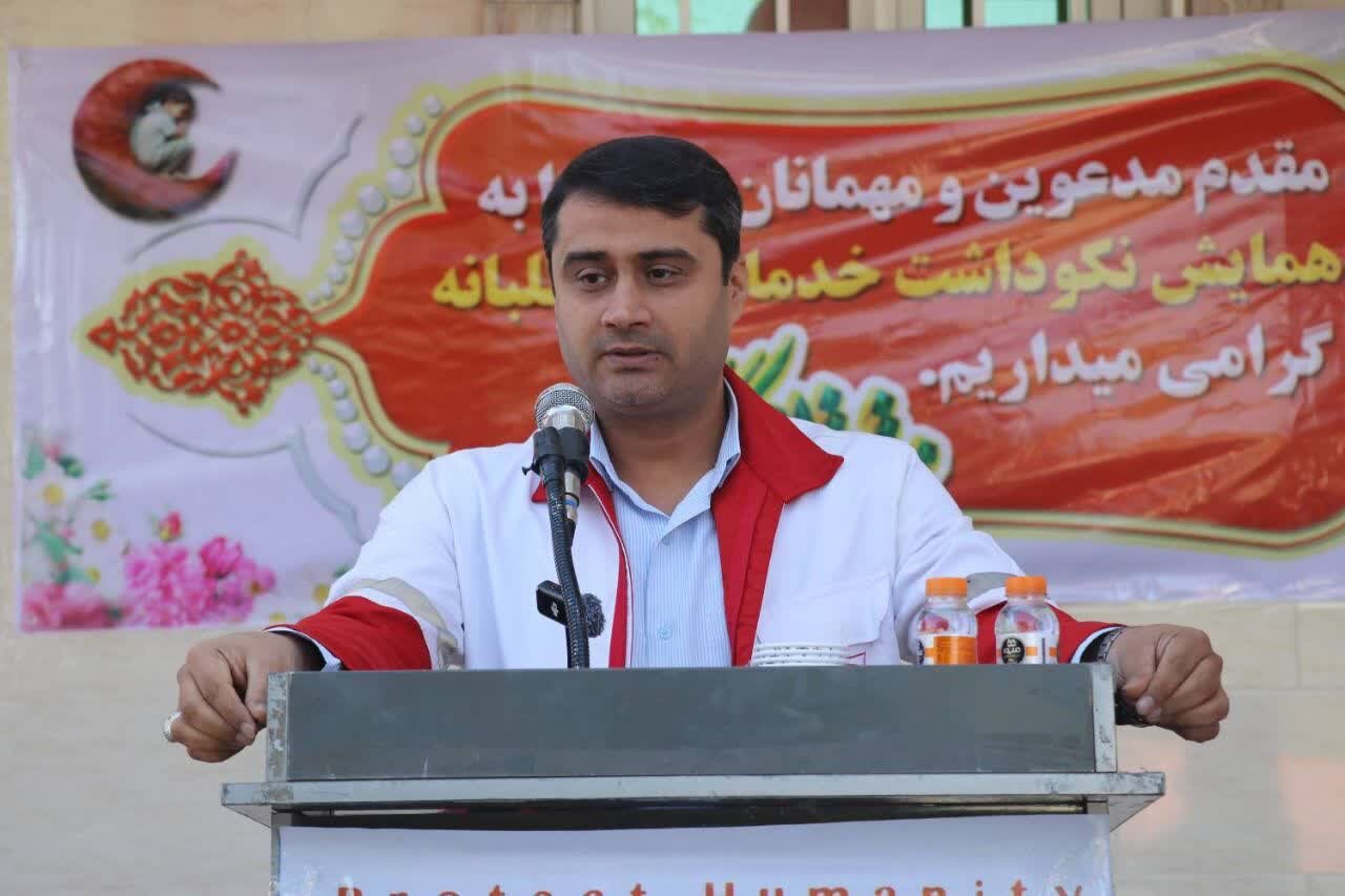 داوطلبان پشتوانه ارزشمندجمعیت هلال احمر هستند