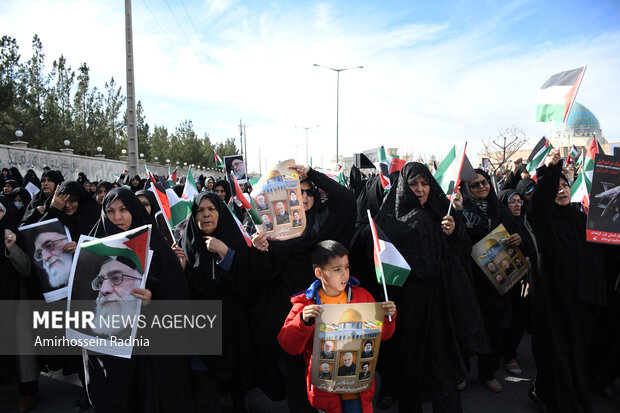 راهپیمایی جمعه های خشم در بیرجند