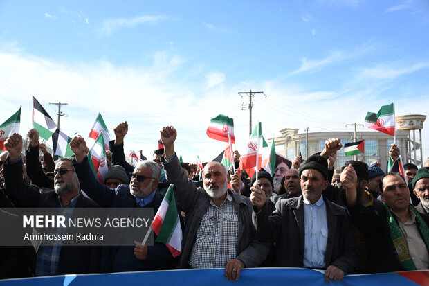 راهپیمایی جمعه های خشم در بیرجند