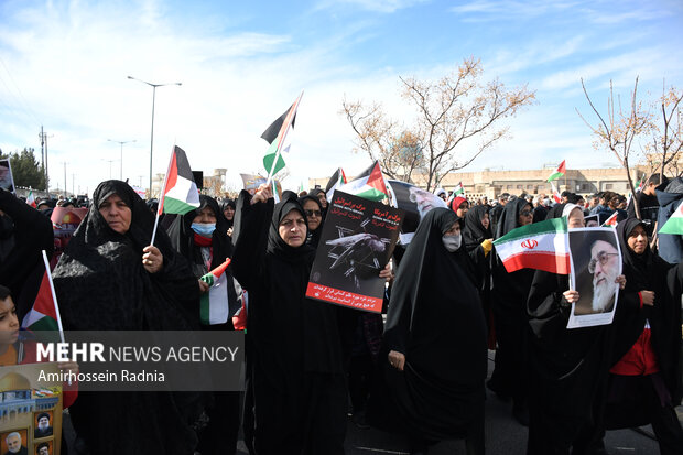 راهپیمایی جمعه های خشم در بیرجند