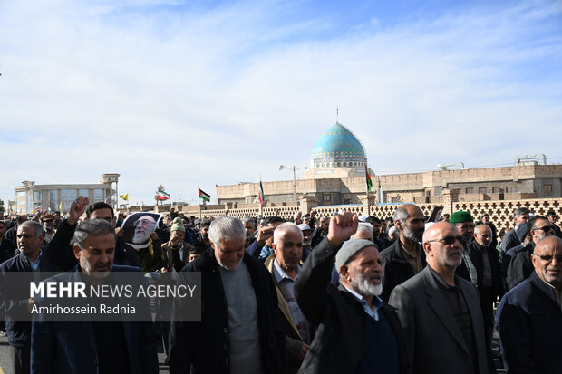 راهپیمایی جمعه های خشم در بیرجند