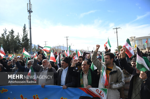 راهپیمایی جمعه های خشم در بیرجند