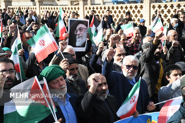 راهپیمایی جمعه های خشم در بیرجند