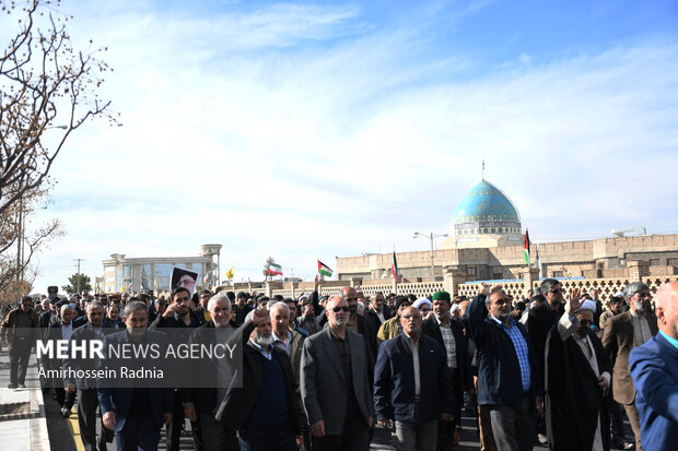 راهپیمایی جمعه های خشم در بیرجند