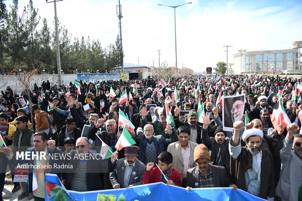 راهپیمایی جمعه های خشم در بیرجند