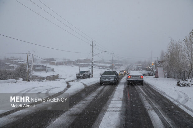 آخرین وضعیت جوی و ترافیکی جادههای مواصلاتی کشور