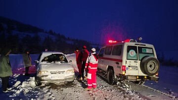 امدادرسانی به بیش از ۳ هزار نفر در ۱۵ استان به دلیل وقوع برف و کولاک