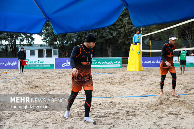 اختتامییه لیگ برتر والیبال ساحلی 10