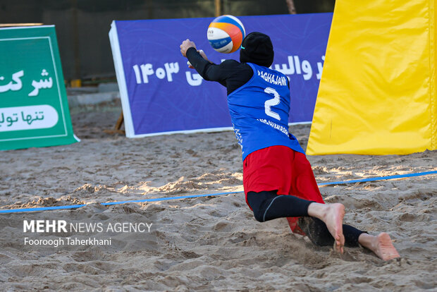 اختتامییه لیگ برتر والیبال ساحلی 54