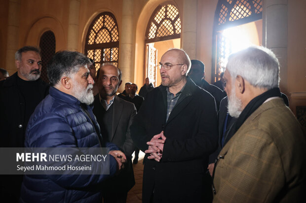 بازدید رئیس مجلس شورای اسلامی از مراحل ساخت دو سریال تلویزیونی