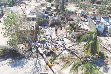 Cyclone kills over 34 people in Mozambique