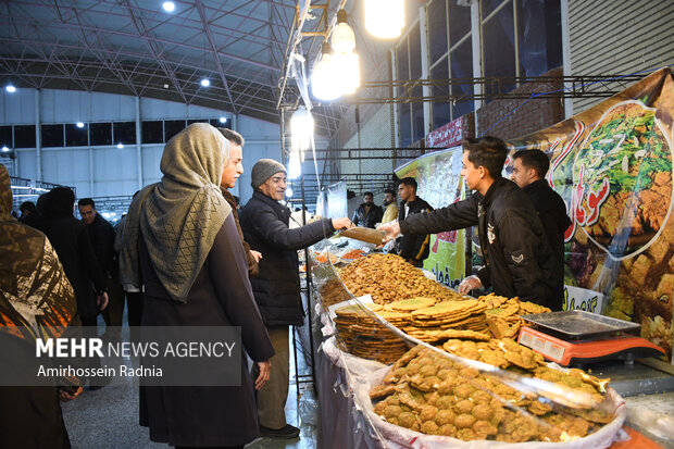 نمایشگاه شب چله در بیرجند