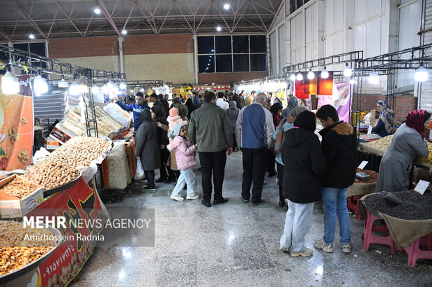 نمایشگاه شب چله در بیرجند