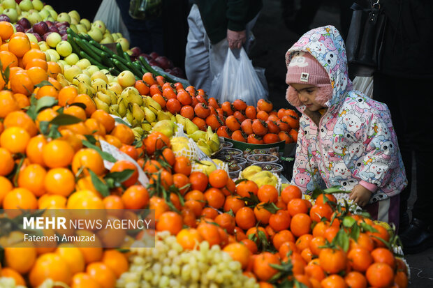 تهران در آستانه یلدا