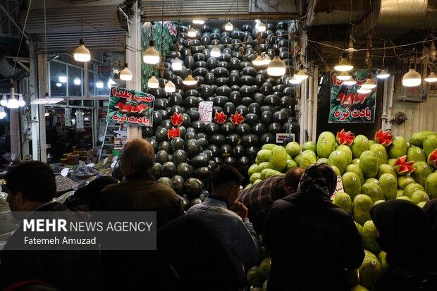 تهران در آستانه یلدا