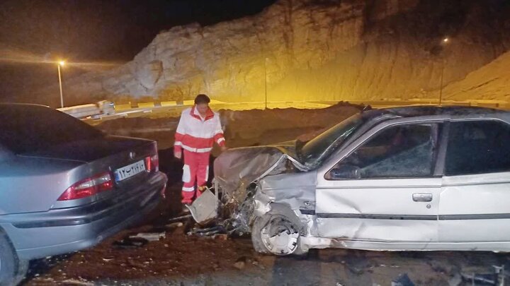 تصادف در محور دالکی – کنارتخته ۳ مصدوم برجای گذاشت