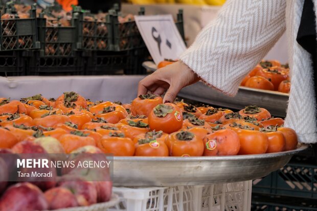 بازار شب یلدا در رشت