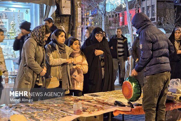 بازار سنتی زنجان در آستانه شب یلدا