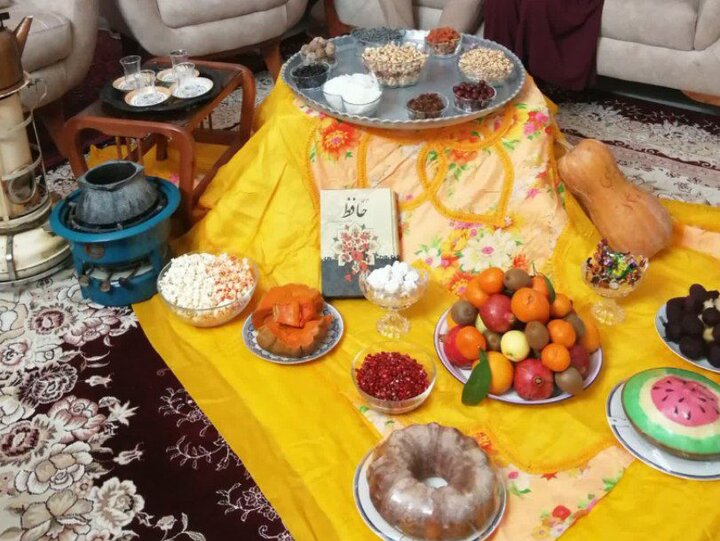 خوش باشی اهالی خراسان شمالی در شب چله