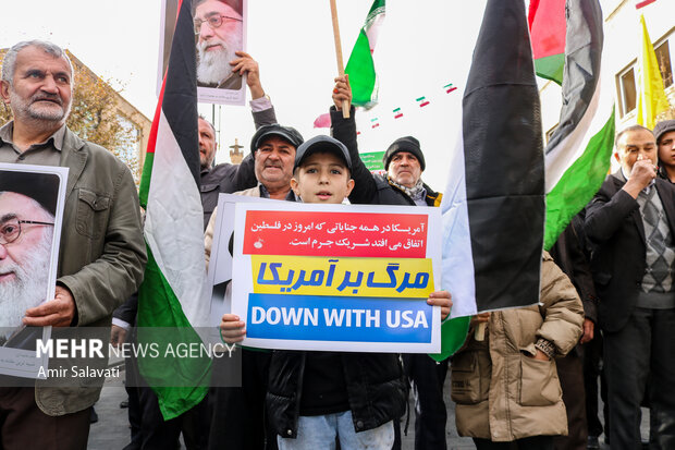 راهپیمایی ضدصهیونیستی «جمعه‌ خشم» در سمنان