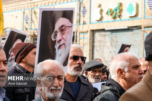 راهپیمایی ضدصهیونیستی «جمعه‌ خشم» در سمنان