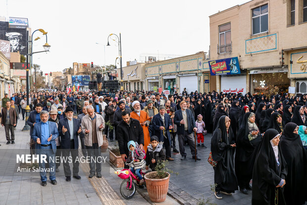 راهپیمایی ضدصهیونیستی «جمعه‌ خشم» در سمنان