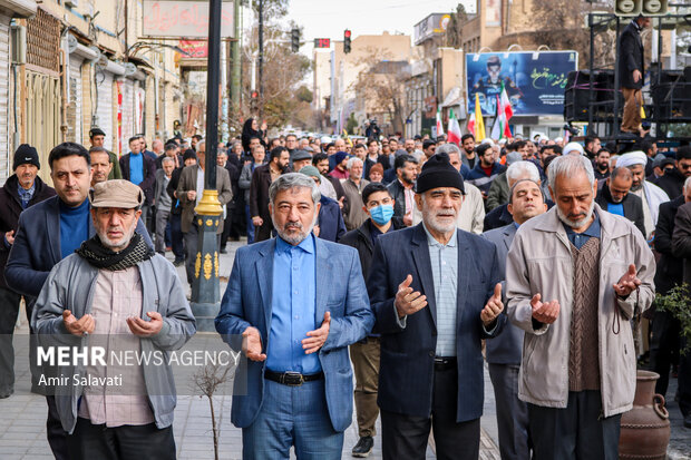 راهپیمایی ضدصهیونیستی «جمعه‌ خشم» در سمنان