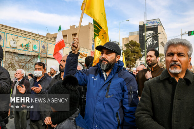 راهپیمایی ضدصهیونیستی «جمعه‌ خشم» در سمنان