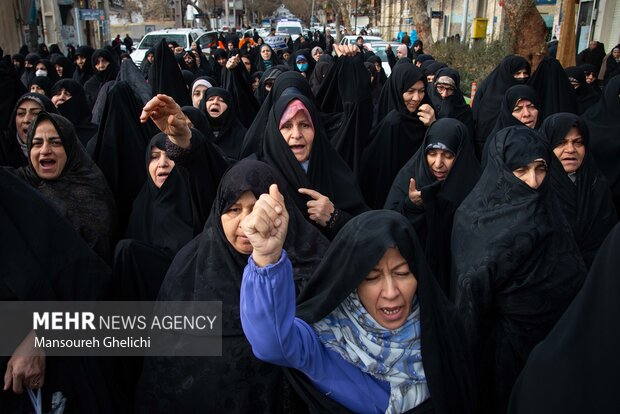 برگزاری راهپیمایی جمعه‌های خشم در شاهرود