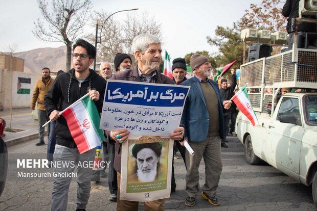 برگزاری راهپیمایی جمعه‌های خشم در شاهرود