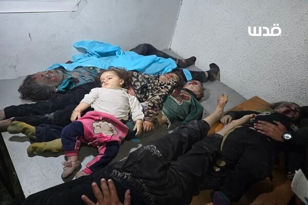 ۱۲ شهید در جنایت هولناک صهیونیستها در جبالیا