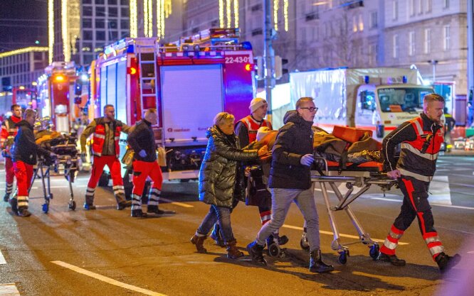 Over 60 killed, injured after German market attacked