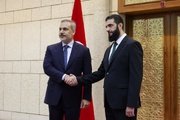 Turkish FM meets HTS leader in Damascus (+VIDEO)