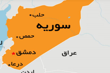 برگزاری تظاهرات زنان در میدانی در دمشق سوریه