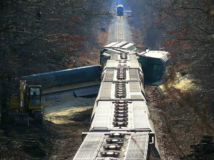 2 freight trains collide in Russia's East Siberian region