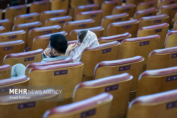 Wedding celebration for 110 couples with disabilities
