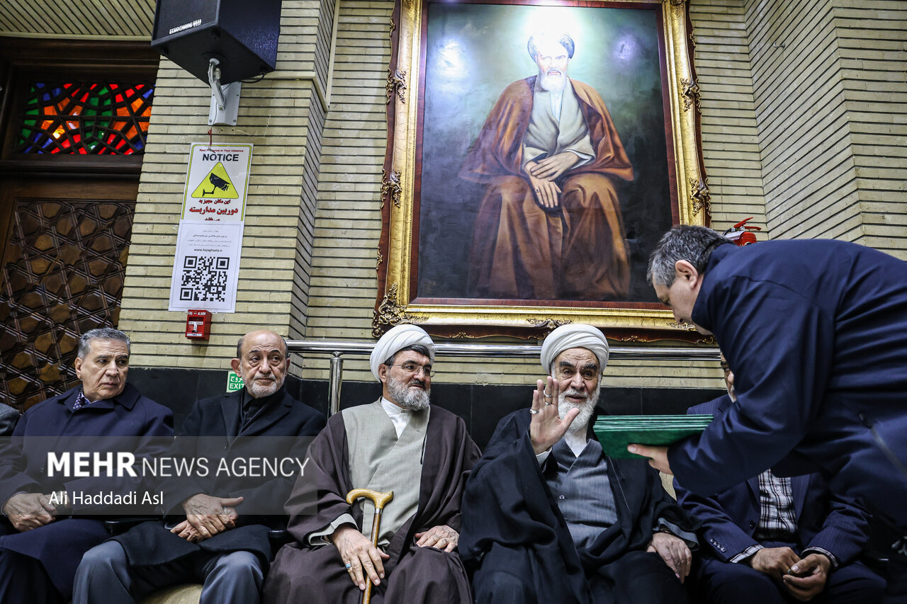 مراسم ختم حاج علاء میرمحمدصادقی