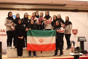 Iranian girls shine at 2024 Asian weightlifting C'ships