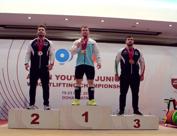 Iranian weightlifters win six medals at Asian c'ships