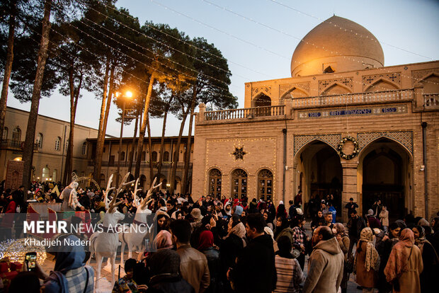 کلیسای وانک در آستانه سال نو میلادی