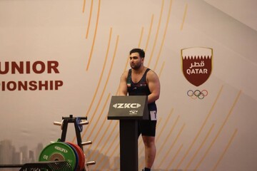 Iranian weightlifter Paydar snatches gold at 2024 Asian Youth & Junior Championships