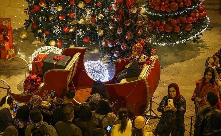 اجواء كنيسة "فانك" في اصفهان عشية العام الجديد