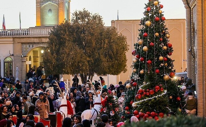 اجواء كنيسة "فانك" في اصفهان عشية العام الجديد