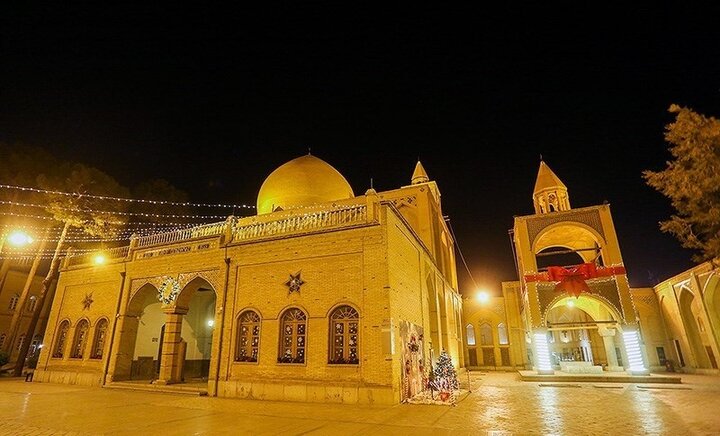 اجواء كنيسة "فانك" في اصفهان عشية العام الجديد