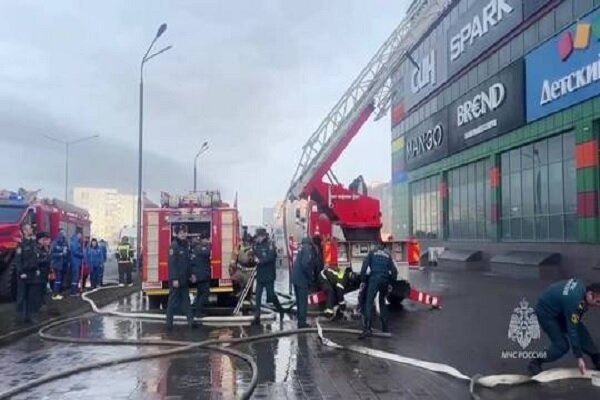 Russian mall explosion caused by drone: official